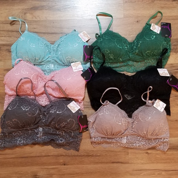 $8 SALE - TAUPE LACE BRALETTE - Picture 5 of 7